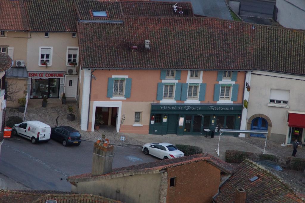 Logis Hotel De France Rochechouart Exterior photo