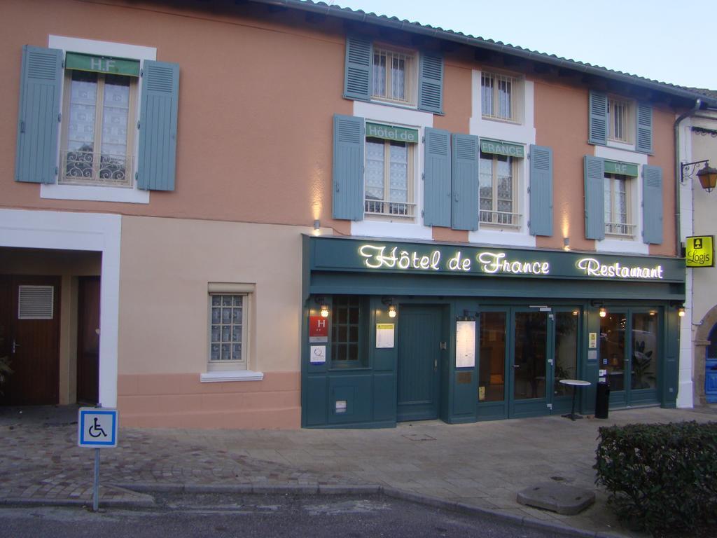 Logis Hotel De France Rochechouart Exterior photo